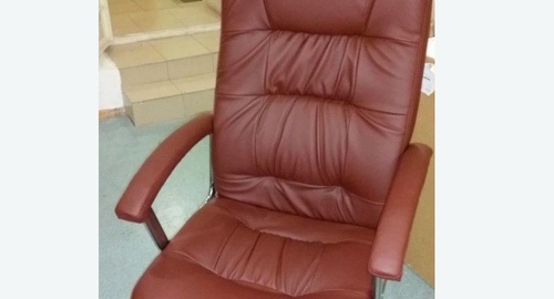 Обтяжка офисного кресла. Рузаевка